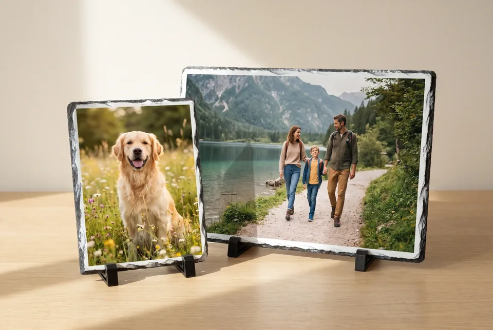 Fotografija na kamniti plošči Photo Slate