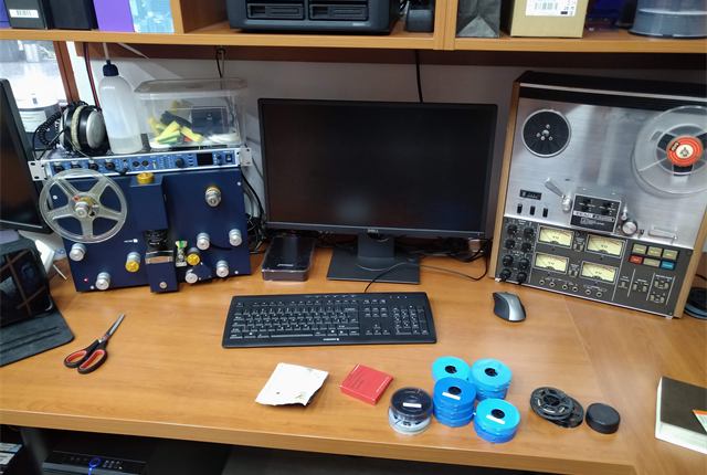 Priprava več filmskih kolutov