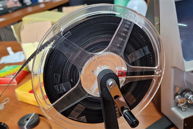 Filmski trak na kolutu