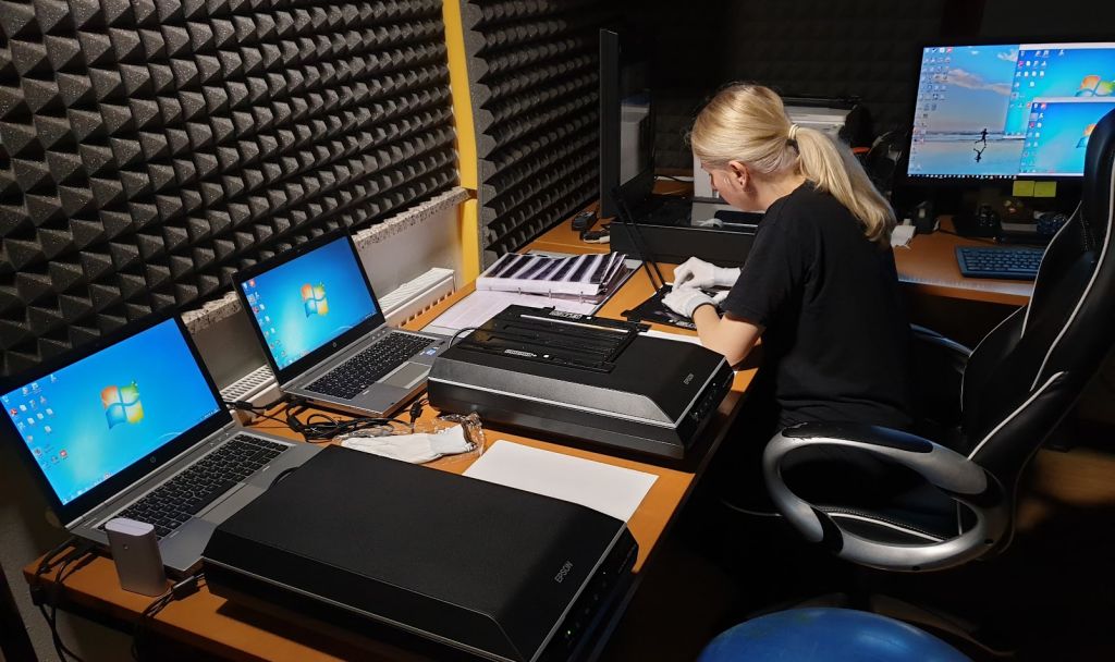 Skeniranje 35mm fotografskega filma